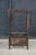 Antique Victorian Revival Mahogany 6 Slot Umbrellas Cane Walking Stick Stand For Sale - Image 6 of 17