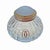 Must de Cartier crystal and silverplate melon-form inkwell. Beautifully proportioned and impeccably crafted, this elegant...