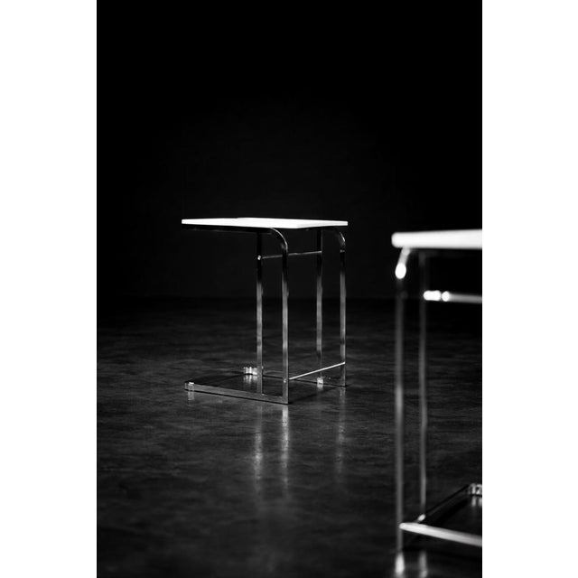 Vintage Italian White Coffee Tables by Antonio Citterio for Flexform, 1997, Set of 2 For Sale - Image 13 of 18