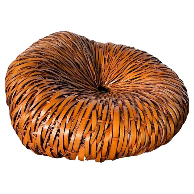 Early 21st Century Contemporary Japanese Woven Bamboo Sculpture by Mimura Chikuho For Sale - Image 13 of 13