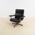 Black Vintage Office Armchair For Sale - Image 8 of 8