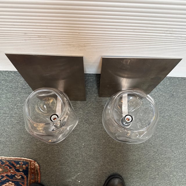 Organic Modern John Pomp Studios Infinity Sconces, Pair For Sale - Image 11 of 12