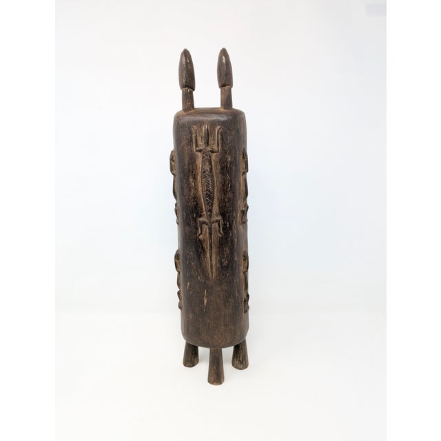 Brown 1960s Handcrafted Dogon Medicine Box From Mali For Sale - Image 8 of 10