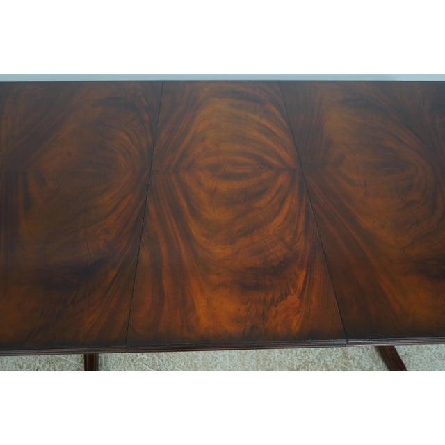 Maitland Smith Figural Mahogany Dining Room Table For Sale - Image 16 of 18