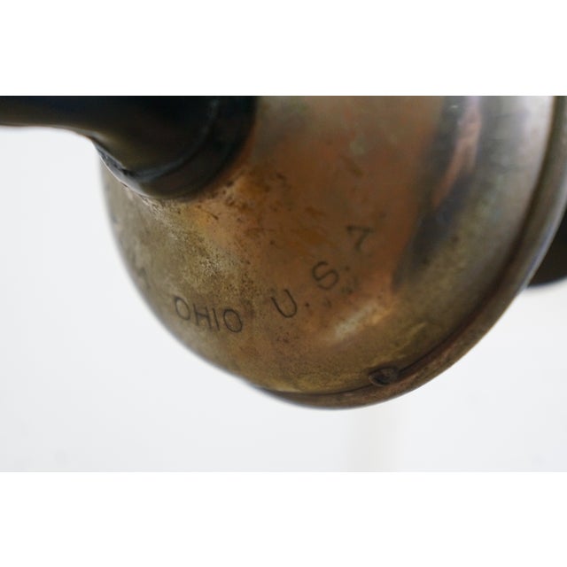Antique Sears Roebuck & Co Oak Hand Crank Wall Telephone Phone on Stand 24" For Sale - Image 13 of 18