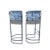 Pair of Fancy Counter Stools For Sale In Philadelphia - Image 6 of 6