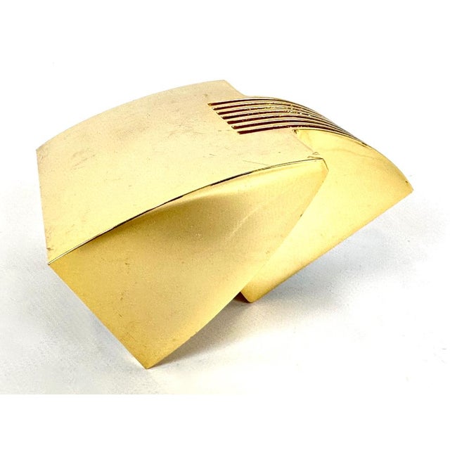 1980s Brass Arqui Sconce by Arch M. Sergi and Oscar Devesa for Metalarte, 1980s For Sale - Image 5 of 18
