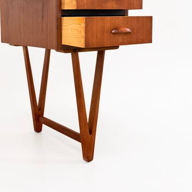 Danish Teak Writing Desk by E. W. Bach, 1960s For Sale - Image 16 of 18