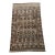 Afghan Ghalmori Maimana Kilim Rug 8x14 Ft, Handwoven Brown Gray Blue Bordered Flatweave, Large Tribal Area Rug For Sale