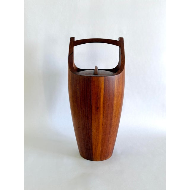 1950s 1950s Early Dansk “Congo” Teak Ice Bucket / Champagne Cooler, Jens Quistgaard For Sale - Image 5 of 12