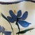 Gray Blue Iris Studio Pottery Pitcher Signed Steinman For Sale - Image 8 of 12