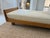 1960s Attributed to Guillerme & Chambron Daybed, Oak and Upholstery For Sale - Image 15 of 17