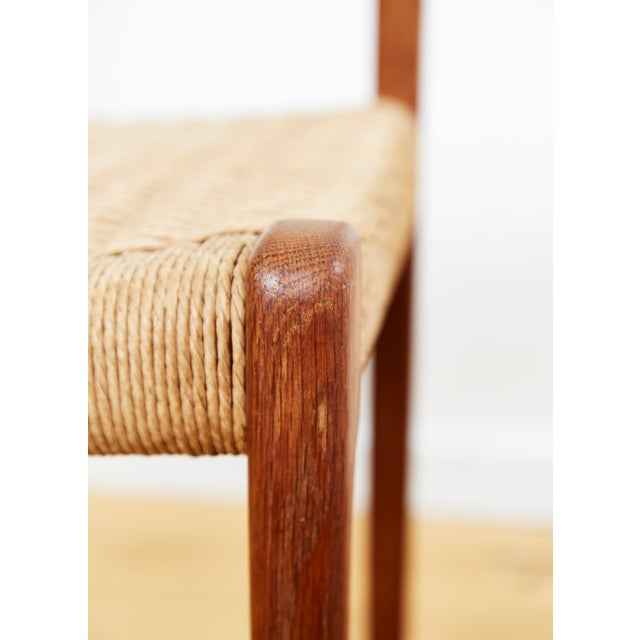 Vintage Danish No. 71 Dining Chairs by Niels O. Moller for J. L Moller, 1960s, Set of 3 For Sale - Image 15 of 18