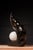 1980s Art Deco Revival Wing-Form Table Lamp For Sale In Chicago - Image 6 of 7