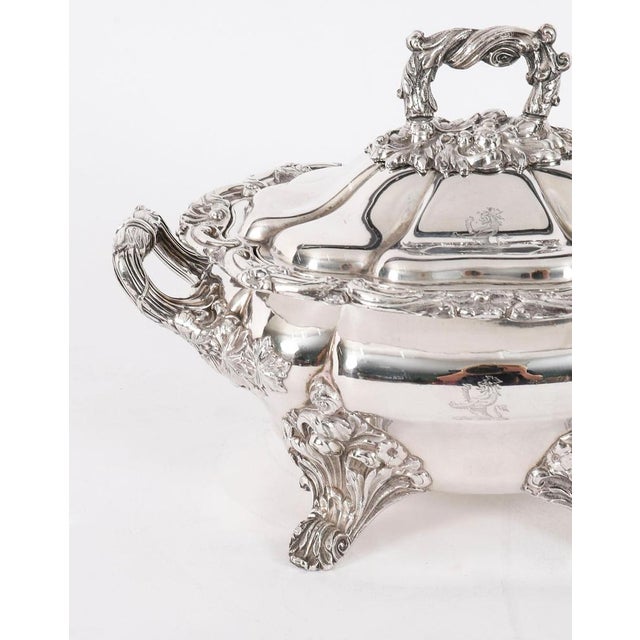 Antique Sheffield Oval Lidded Sauce Tureens, 1820, Set of 2 For Sale - Image 15 of 18