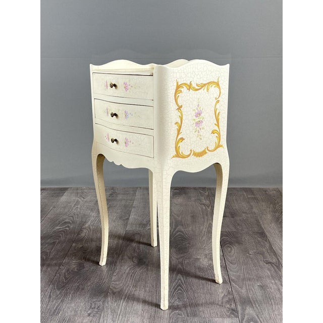 20th Century Louis XV Style Bedside Tables, Set of 2 For Sale - Image 9 of 12