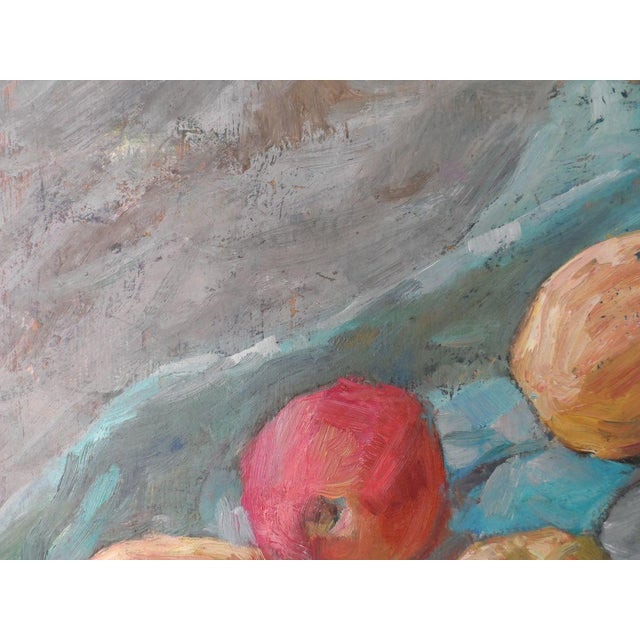 Oil Painting Apples Mishurovsky v. V. For Sale - Image 4 of 9