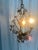 Vintage Circa 1920 French Crystal Flowers Chandelier For Sale - Image 9 of 13