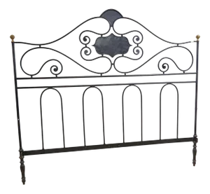 Antique Wrought Iron Bed