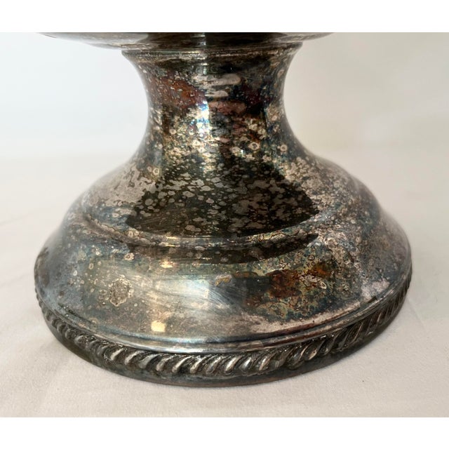 Hollywood Regency Vintage f.b. Rogers Silver Plate Champagne Ice Bucket For Sale - Image 3 of 12