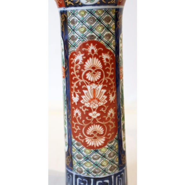 Circa 1860 Pair of Imari Vases For Sale In Raleigh - Image 6 of 6