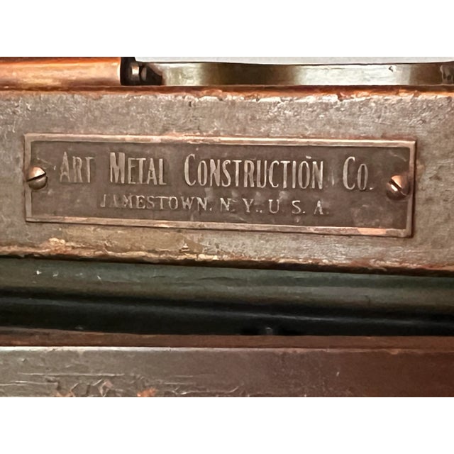 1920-1930 Metal Safe From Art Metal Construction Company Inc Jamestown, Ny For Sale - Image 12 of 12