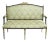 19th Century Painted / Giltwood Framed Settee For Sale