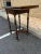 Antique Walnut Folding Top Games Table or Console Table Elegant Turned legs, can be used as side table Approximate...
