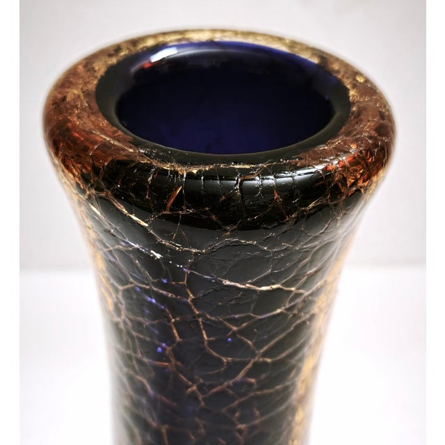 Vintage Murano Art Glass Vase, Italy, 1960s For Sale - Image 13 of 18