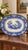 A substantial late-19th-century English flow-blue transferware platter by Doulton of Burslem in the romantic Watteau...