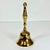 1970s Mid-Century Brass Dinner or Front Desk Chime Bell Decorative Object. For Sale - Image 10 of 12