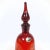 Mid-Century Modern Vintage 1960's Kanawha Ruby Red Dimpled Hand Blown Glass Decanter For Sale - Image 3 of 8