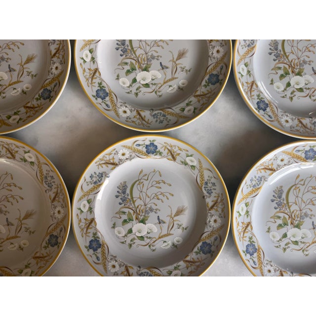 Spode Summer Harvest Dessert Plates - Set of 6 For Sale In Austin - Image 6 of 11