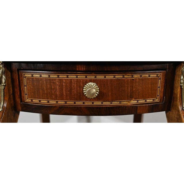 Early 20th Century Louis XVI Mahogany Living Room Table For Sale - Image 10 of 18