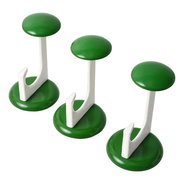 Pop Art German Wall Coat Hooks from Schönbuch, 1970s, Set of 3 For Sale