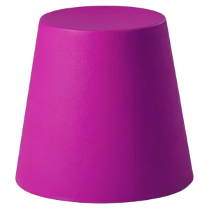 Sweet Fuschia Ali Baba Stool by Giò Colonna Romano