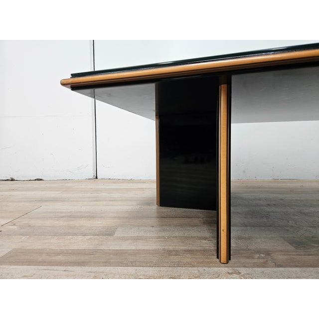 Coffee Table with Mirrored Top attributed to Pierre Cardin, 1970 For Sale - Image 11 of 15
