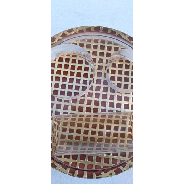 Built-in Smoking Set with Ashtray and Lighter, 1970s, Set of 2 For Sale - Image 4 of 14