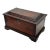 Beautiful Hand Made Antique English Georgian Oak Document Box With Dovetail Corner Joints - Early 19th Century For Sale