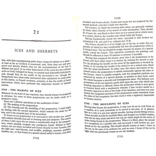 1960s "The World's Greatest Cookery Book: A Guide to Modern Cookery" 1966 Escoffier, g.A. For Sale - Image 5 of 8