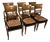 Set of 6 Biedemeier Style Dining Chairs For Sale
