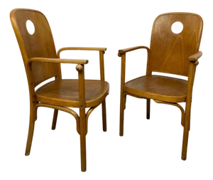 Set of Antique Armchairs by Josef Hoffmann, 1890s