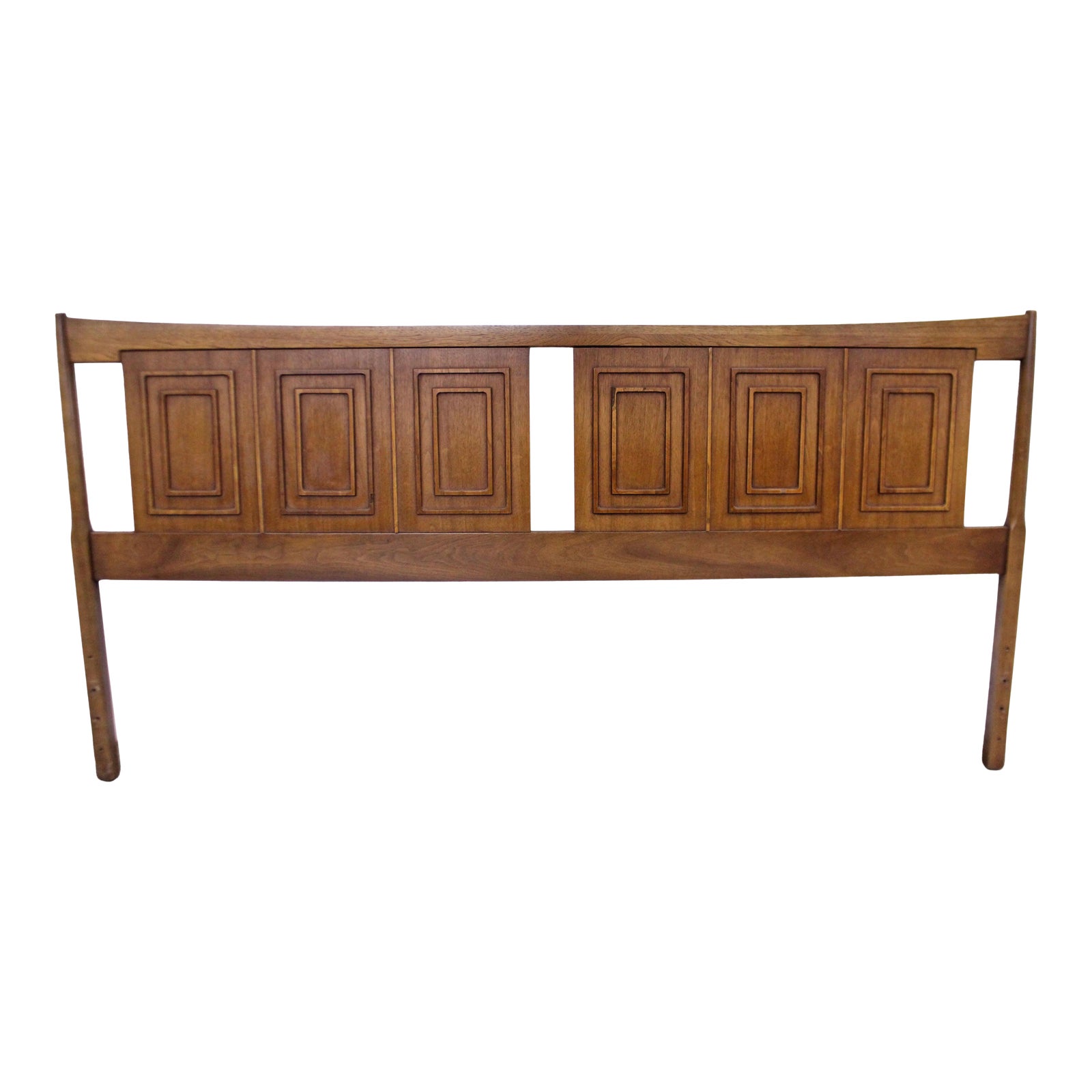 MidCentury Modern Broyhill Sculptra King Size Headboard Chairish