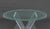 Late 20th Century Charles Hollis Jones Style Glass Top Coffee Table For Sale - Image 5 of 9