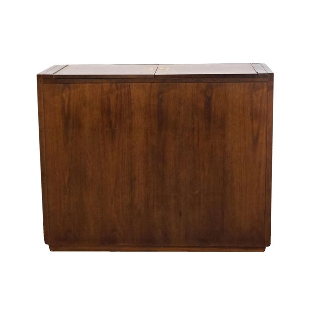 Thomasville Furniture Founders Collection Asian Inspired 72" Flip-Top Server Buffet 22121 For Sale - Image 16 of 17
