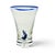 Late 20th Century Annieglass Tropical Fish Art Glass Vase Blue Rim 5.5" Santa Cruz For Sale - Image 5 of 12