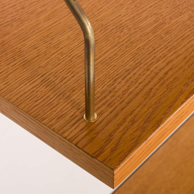 Scandinavian Oak Wall Unit by Preben Sørensen for PS System, Denmark, 1970s For Sale - Image 16 of 18