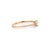 Metal Pear-Shaped Natural Diamond Engagement Ring Size 7 in 14k Yellow Gold For Sale - Image 7 of 17