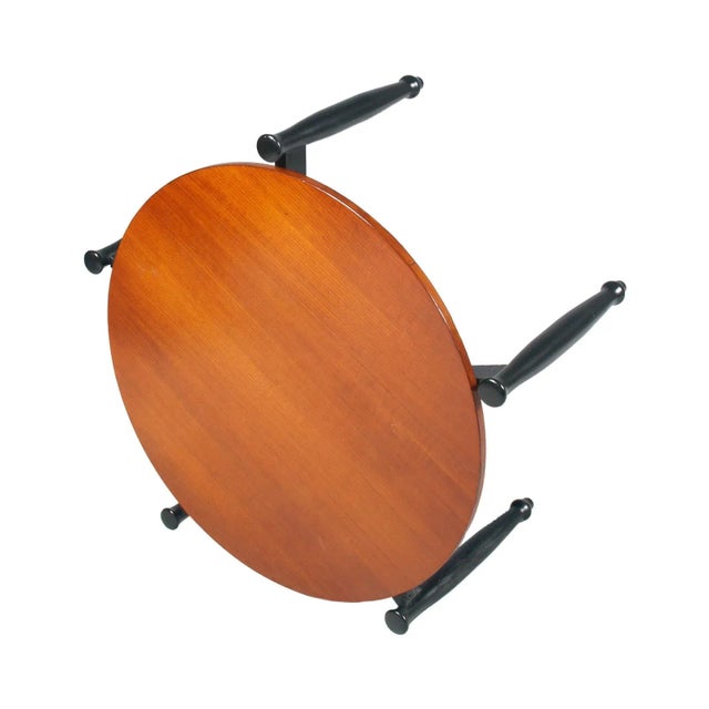 Mid-Century Modern Italian Teak & Walnut Coffee Table by Ilmari Tapiovaara for La Permanente Mobili Cantù, 1950s For Sale - Image 3 of 9