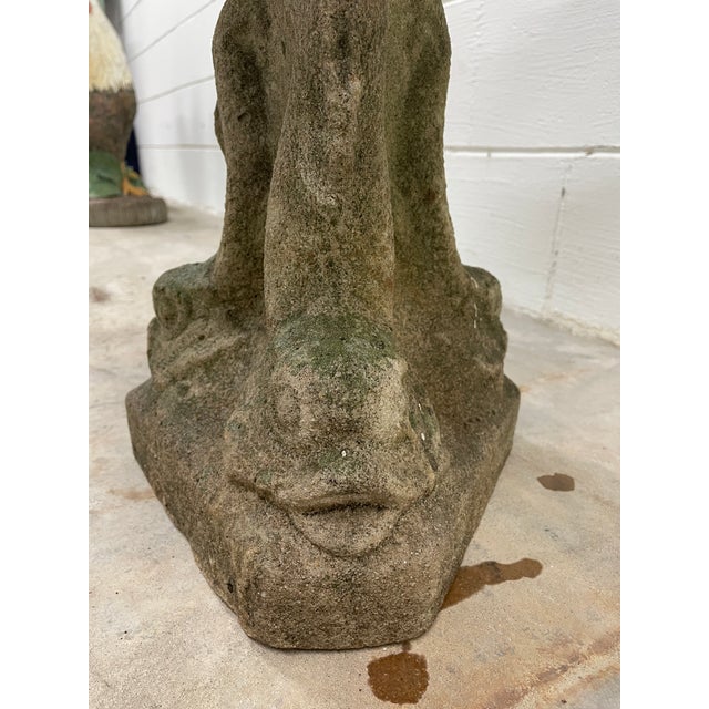 Art Nouveau Late 19th Century Fish Design Bird Bath For Sale - Image 3 of 6